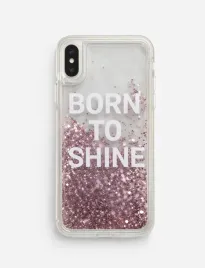 etui-iphone-x-xs-brokatowe-born-to-shine-glitter-case