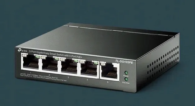 tp-link-przelacznik-sg105pe-switch-smart-5xgb-poe-kod-producenta-tl-sg105pe