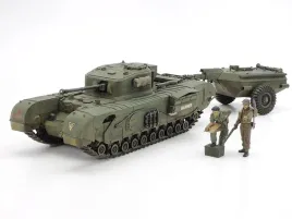 czolg-churchill-mk-vii-crocodile-z-przyczepa-model-35100-tamiya