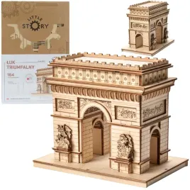 little-story-drewniane-puzzle-model-3d-luk-triumfalny