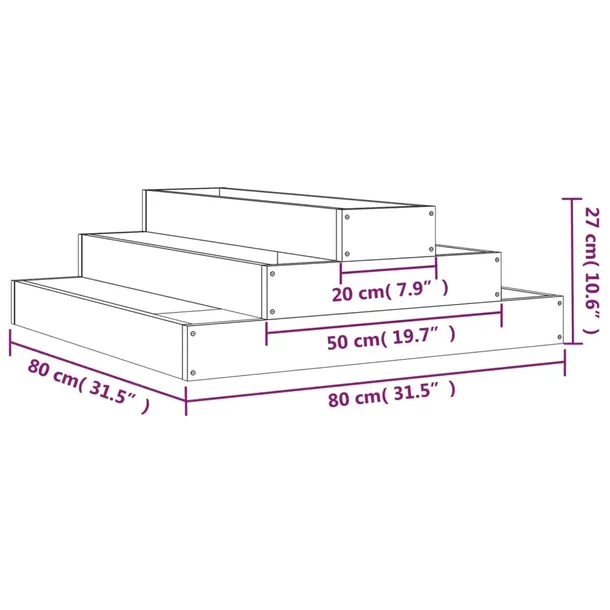 donica-biala-80x80x27-cm-lite-drewno-sosnowe-stan-nowy