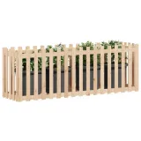 rabata-ogrodowa-z-plotkiem-200x50x70-cm-drewno-sosnowe-stan-nowy