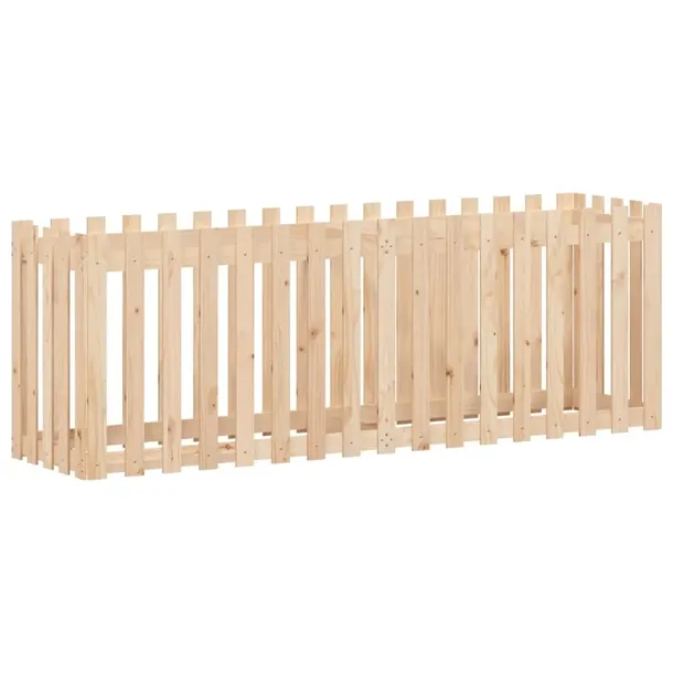 rabata-ogrodowa-z-plotkiem-200x50x70-cm-drewno-sosnowe-stan-nowy