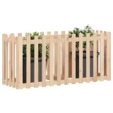 rabata-ogrodowa-z-plotkiem-150x50x70-cm-drewno-sosnowe-stan-nowy