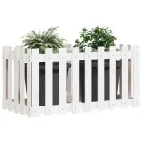 rabata-ogrodowa-z-plotkiem-biala-100x50x50-cm-drewno-sosnowe-stan-nowy