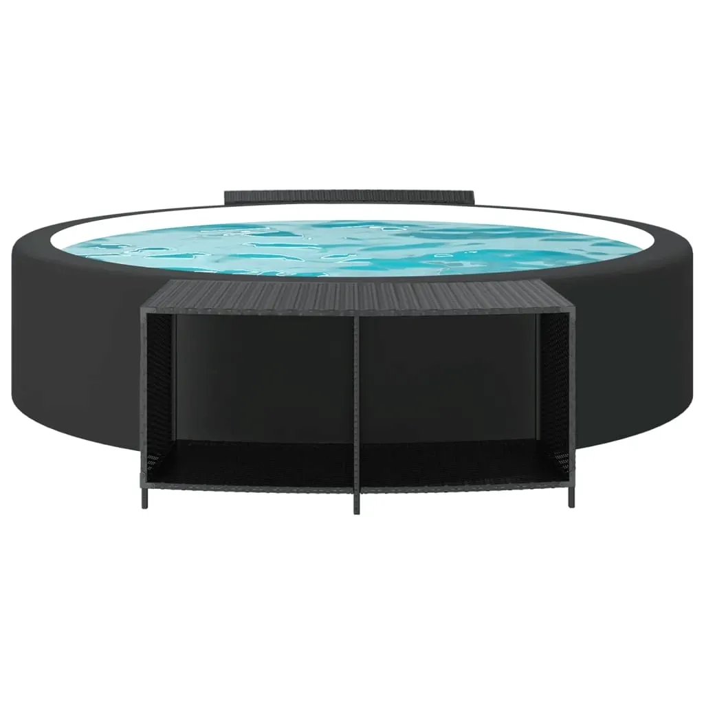 szafki-2-szt-czarne-polirattan-stan-nowy