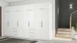 szafa-do-sypialni-przedpokoju-360cm-szuflady-sonoma-biel-do-garderoby-polki