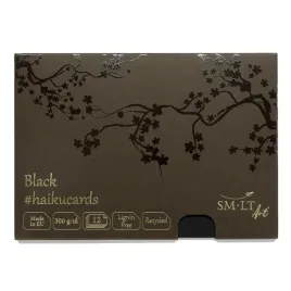 haiku-duze-karty-black-210x148mm-300g12ark-smltart