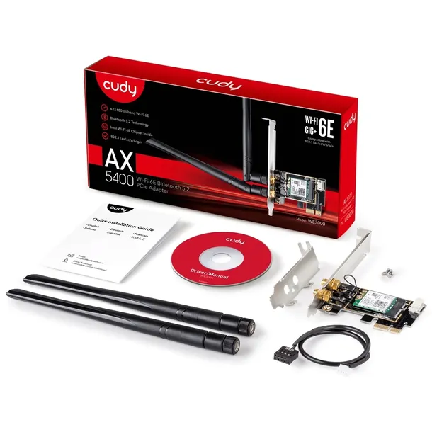 karta-sieciowa-cudy-we3000-standard-pracy-bezprzewodowej-802-11ax-wi-fi-6