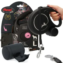 smycz-automatyczna-psa-tasma-50kg-8m-pojemnik-multi-box-woreczki-przysmaki