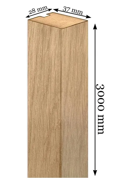 lamele-scienne-dekoracyjne-dlugie-3m-naturalny-dab-stan-nowy