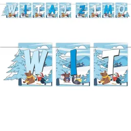 baner-flagi-witaj-zimo-zwierzatka-w-ubrankach-mix-20-m