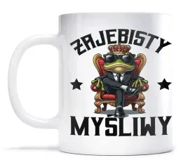 kubek-dla-mysliwya-zajebisty-zaba-smieszna-mysliwy-do-kawy-herbaty