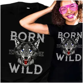 koszulka-born-to-be-wild-wolf-z-wilkiem-xxl