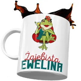 prezent-zaba-kubek-ewelina-zajebista