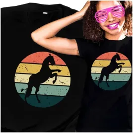 tshirt-dla-jezdzca-kon-vintage-m