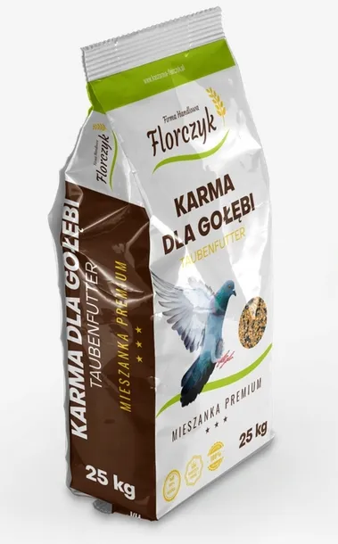 KARMA DLA GOŁĘBI BK bez kukurydzy i pszenicy FLORCZYK 25kg pasza