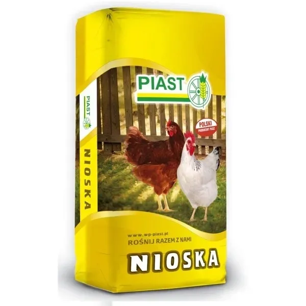 PASZA KARMA dla kur niosek PIAST GRANULOWANA 25KG