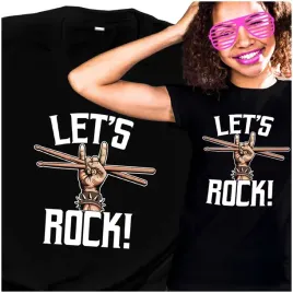 koszulka-lets-rock-prezent-dla-perkusistki-xxl