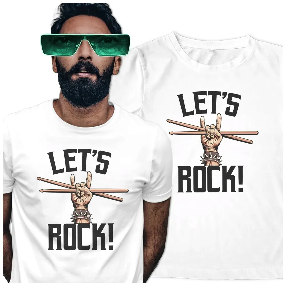 koszulka-perkusja-lets-rock-muzyk-s
