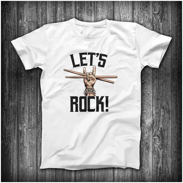 koszulka-perkusja-lets-rock-muzyk-s-kolor-bialy