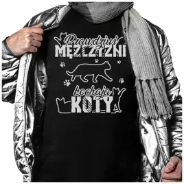 mezczyzn-z-kotem-mezczyzny-tshirt-xxl