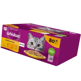whiskas-karma-mokra-dla-kota-drob-w-sosie-i-galaretce-mix-xxl-80x-85g