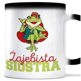 kubek-magiczny-zaba-dla-siostry-zajebista
