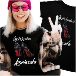 tshirt-bawelniany-dla-agnieszki-jej-wysokosc-xs