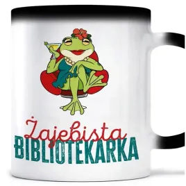 kubek-magiczny-bibliotekarka-zajebista-zaba