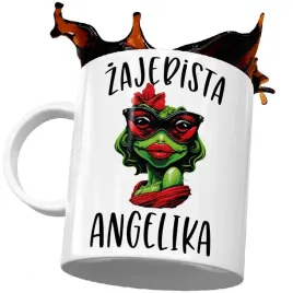 prezent-dla-angeliki-zaba-zajebista-kubek-angelika
