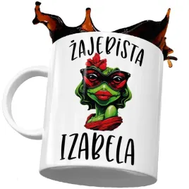 prezent-dla-izy-zaba-zajebista-kubek-izabela