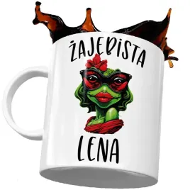 prezent-dla-leny-zaba-zajebista-kubek-lena