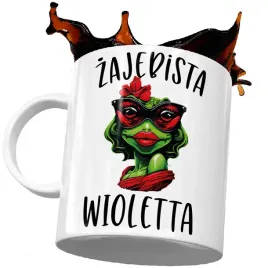 prezent-dla-wioli-zaba-zajebista-kubek-wioletta