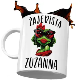 prezent-dla-zuzi-zaba-zajebista-kubek-zuzanna