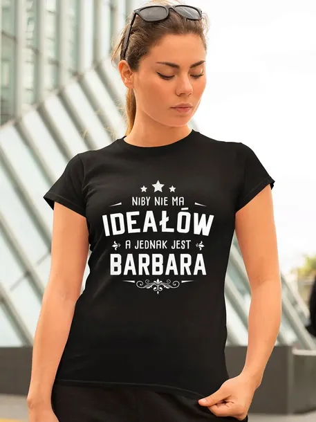 tshirt-urodziny-idealna-barbara-xl-stan-nowy