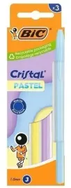 bic-dlugopis-cristal-pastel-1mm-tusz-niebieski-3-szt