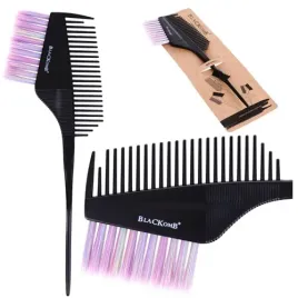 poniks-pedzelek-fryzjerski-do-nakladania-farby-z-grzebieniem-teczowy-bp202