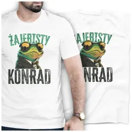 koszulka-zaba-zajebisty-konrad-imieniny-l