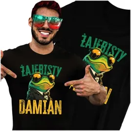 koszulka-zaba-zajebisty-damian-urodziny-xxl
