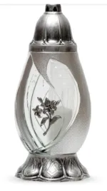 znicz-nowoczesny-owalny-srebrny-z-roza-36-cm