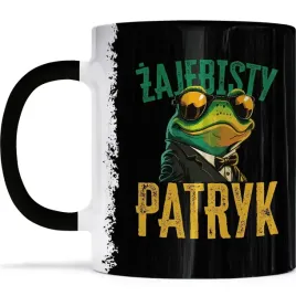kubek-zaba-zajebisty-dla-patryka-prezent