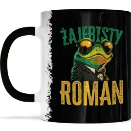 kubek-zaba-zajebisty-dla-romana-imieniny