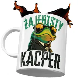 kubek-dla-kacpra-zaba-zajebisty-prezent