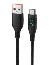 kabel-usb-typ-c-1m-60w-480mbps-art-led-czarny