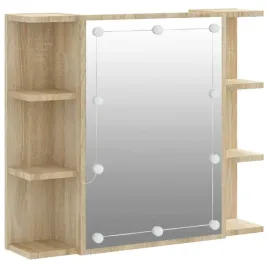 szafka-do-makijazu-z-lustrem-i-oswietleniem-led-dab-sonoma-70x165x60