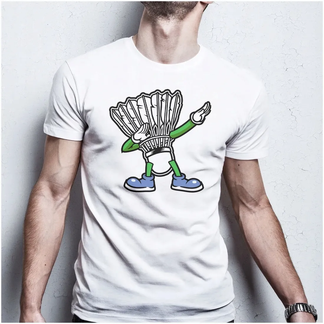 tshirt-lotka-dab-do-badmintona-xxl