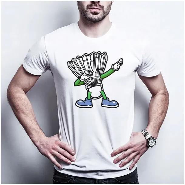 tshirt-lotka-dab-do-badmintona-xxl-rozmiar-xxl