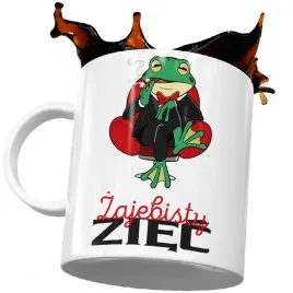 prezent-zajebisty-zaba-kubek-ziec
