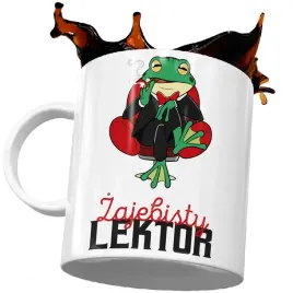 prezent-zajebisty-zaba-kubek-lektor